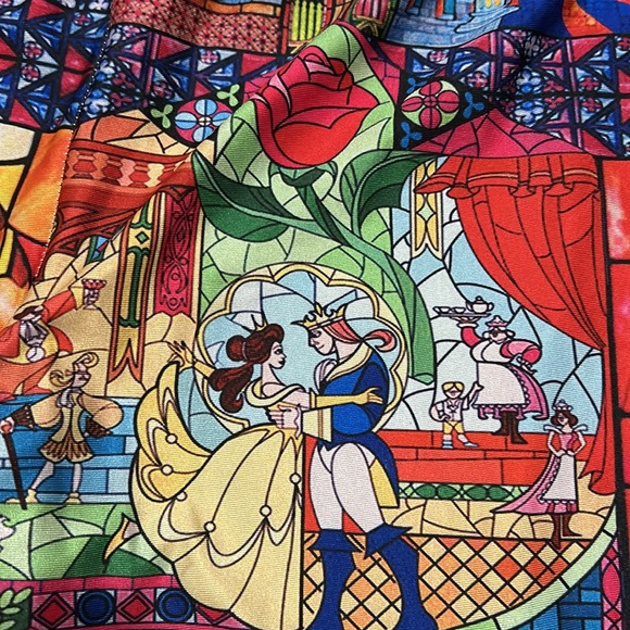 ONLINELEGGING STORE | Women’s Beauty & The Beast Leggings - Picture 2 of 9